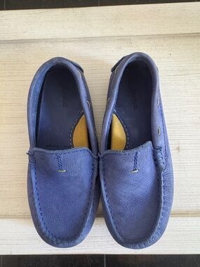 Jacadi Blue Kids Moccasin Shoes